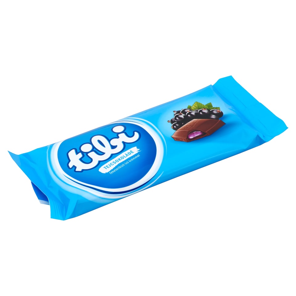 Tibi tejcsokoládé feketeribizli ízű krémmel 90 g 1. kép