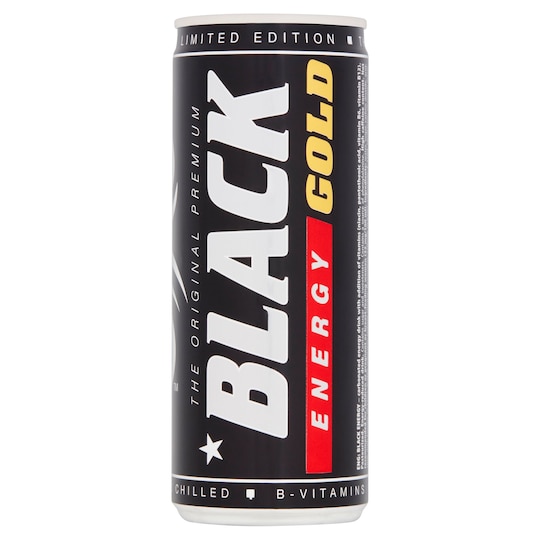 Black Energy Drink 250Ml Tesco Groceries
