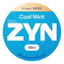 ZYN Spearmint Mini Nicotine Pouches 1.5mg 10 Pouches