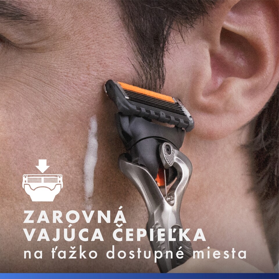 obrázok 1 z Gillette ProGlide Náhradné Holiace Hlavice pre Mužov, 5 Čepieľok a Zarovnávajúca Čepieľka