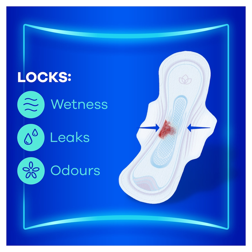 image 1 of Always Ultra Sanitary Towels Super Extra (Size 3) Wings x 14 Pads