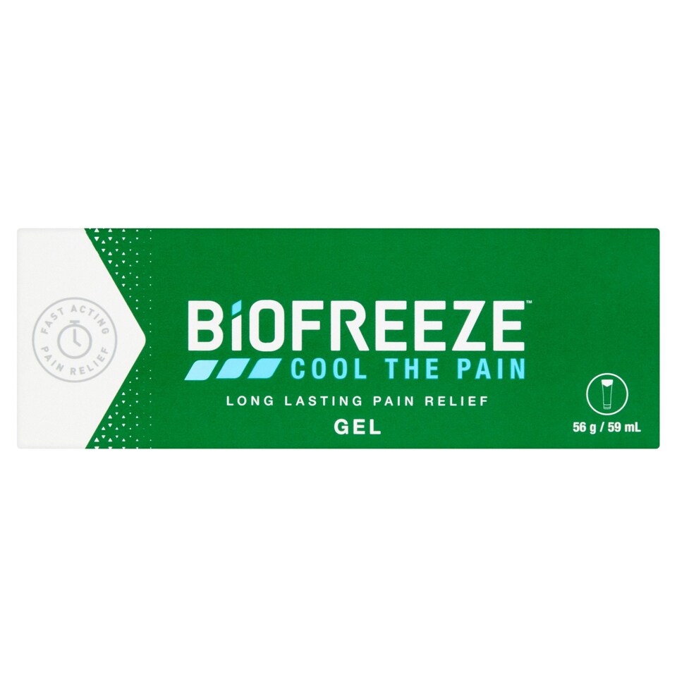 Biofreeze Gel Muscle & Joint Cooling Pain Relief 59ml Tesco Groceries