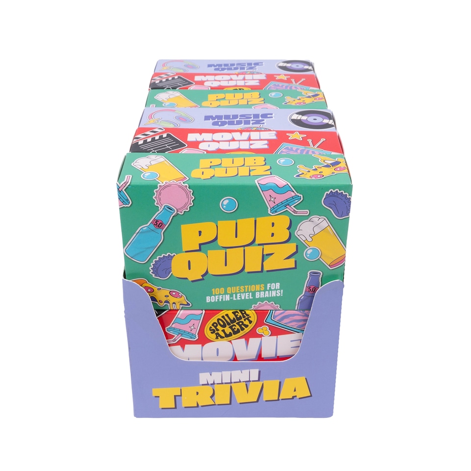 image 1 of Professor Puzzle Mini Quiz Assortment