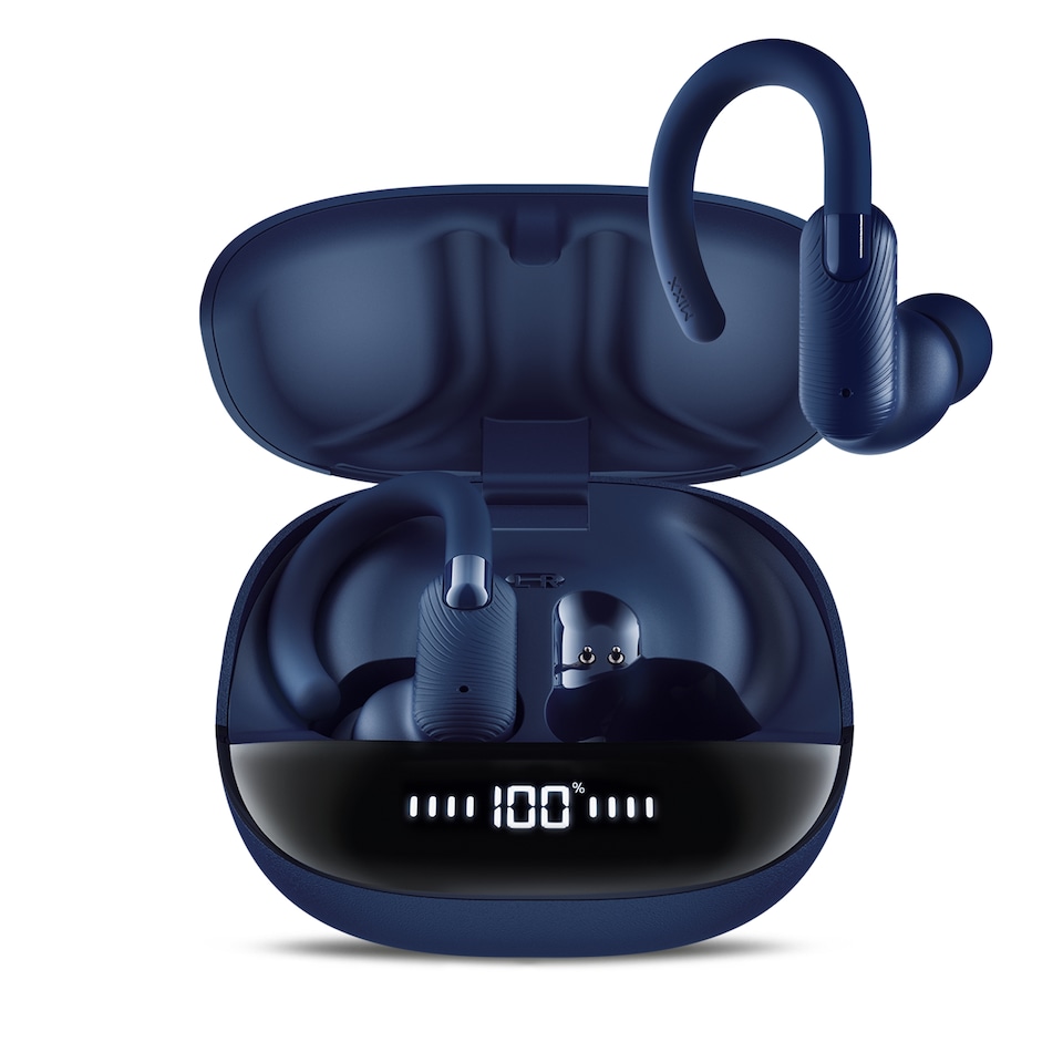 image 1 of Mixx Streambuds Sports True Wireless Earphones Blue