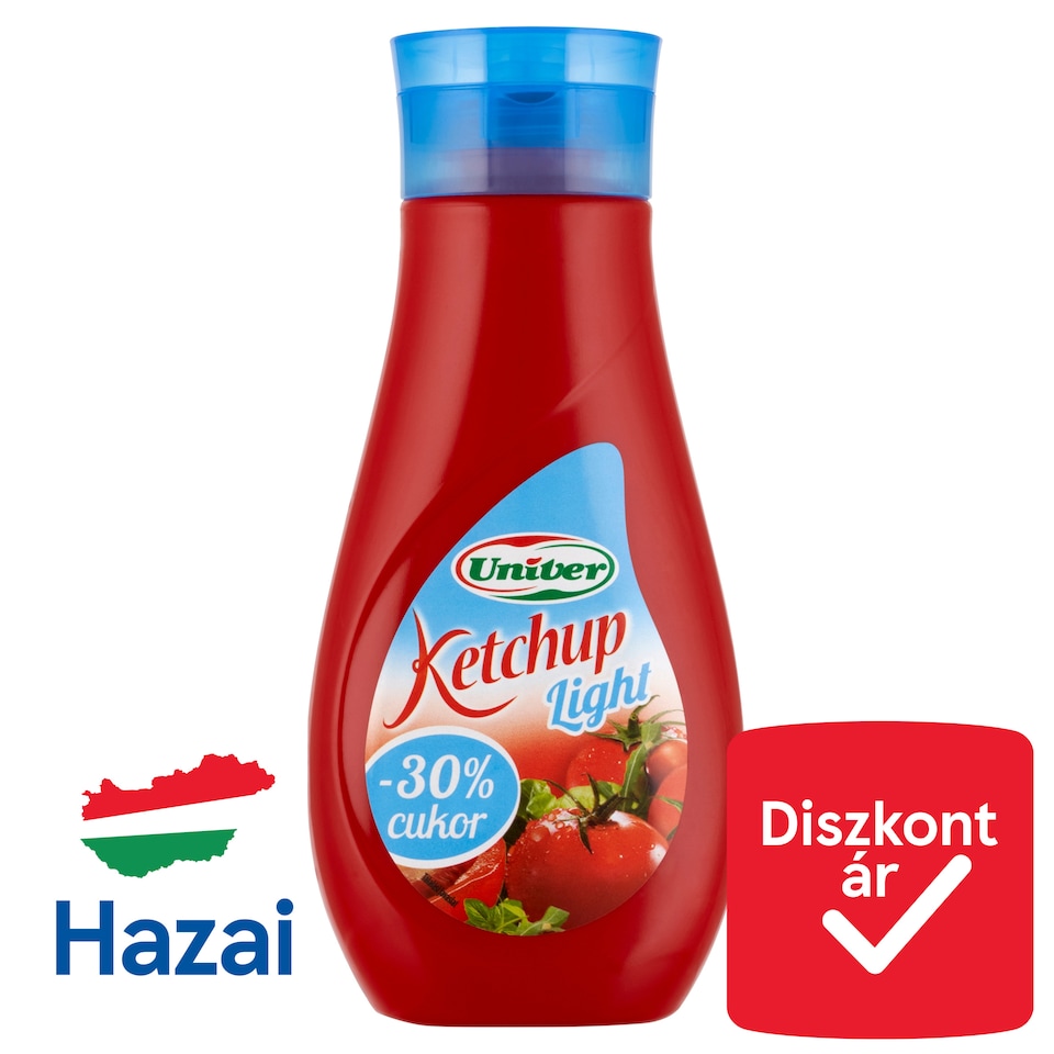 Univer Light ketchup 460 g  1. kép