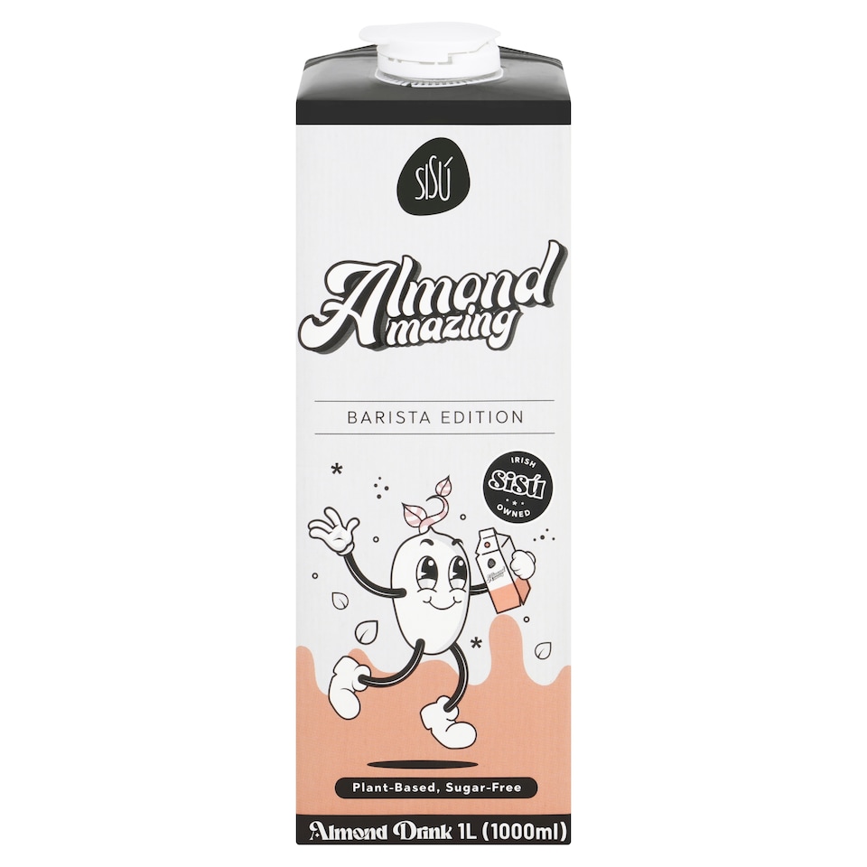 SiSú Almond-Mazing Barista Edition Almond Drink 1L