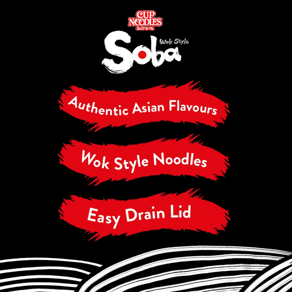 image 1 of Nissin Soba Cup Noodles Sweet & Sour Instant Noodles Pot 88g