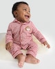 image 3 of F&F Curtis The Dog Baby 3-Piece Hooded Dressing Gown and Pyjamas Set in Brown