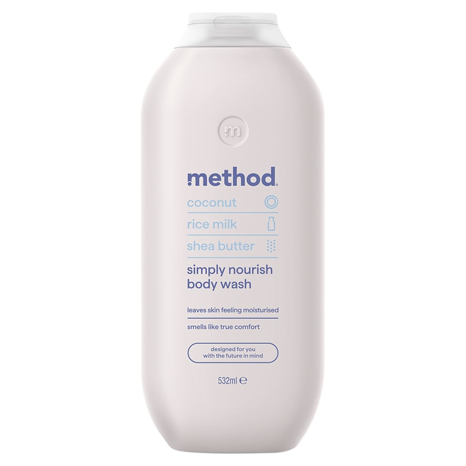 image 1 of method body wash simply nourish 532ml