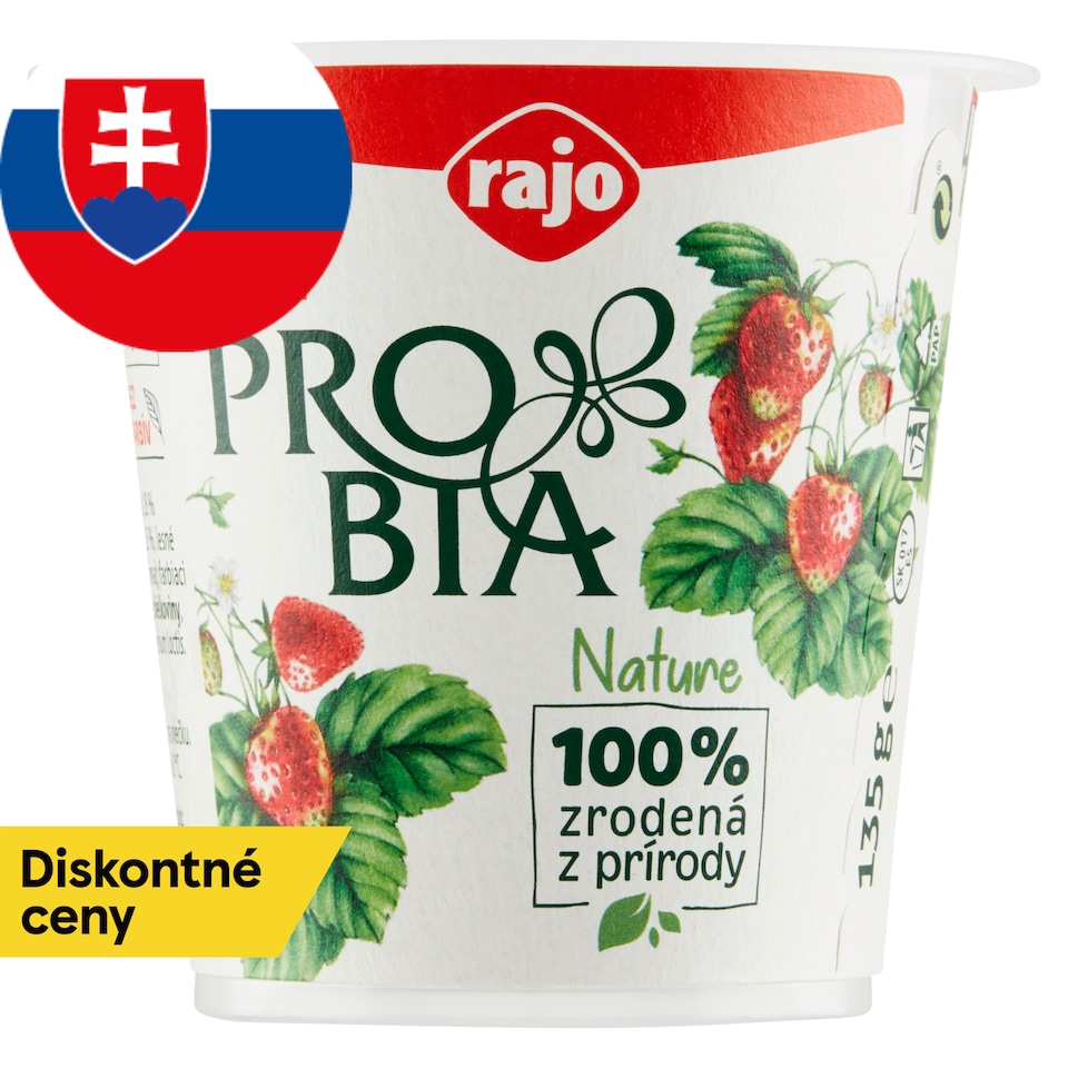 obrázok 1 z Rajo Probia Nature Jahoda 135 g