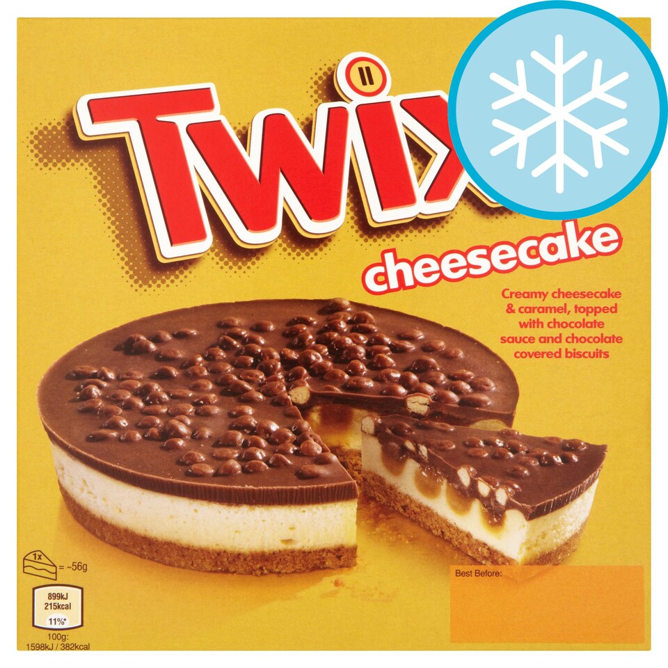 MARS TWIX CHEESECAKE 450G