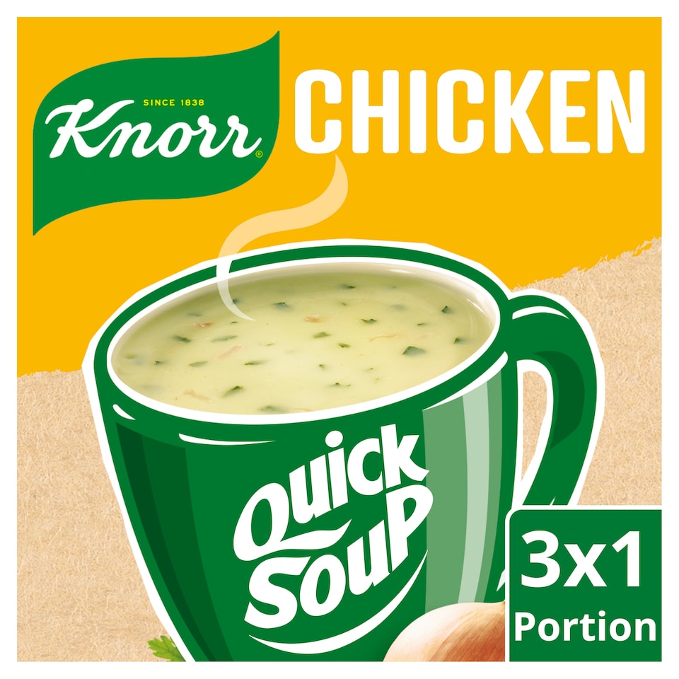 image 1 of Knorr Quick Soup Chicken 3X64ml