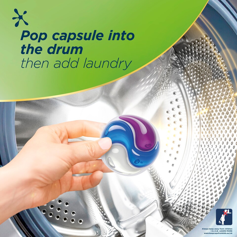 image 1 of Persil Ultimate Active Clean Laundry WashingDetergent Capsules 33 washes 696g