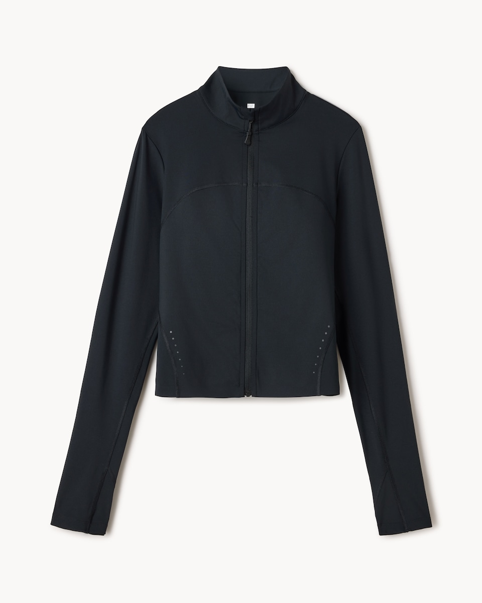 image 1 of F&F Active ULTRARUN Jacket in Black