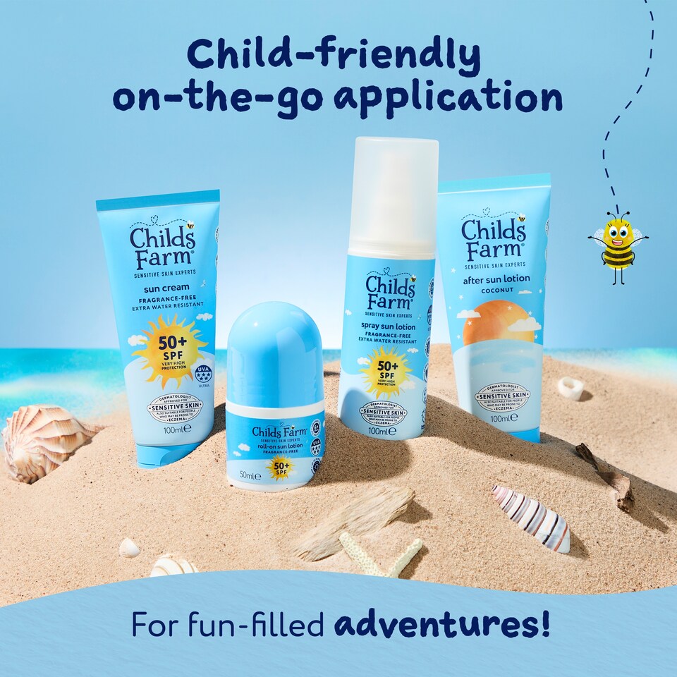 image 1 of Childs Farm SPF50 Sun Cream Fragrance Free 100ml