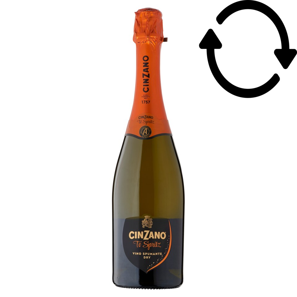 Cinzano To Spritz száraz fehér pezsgő 11,5% 750 ml  1. kép