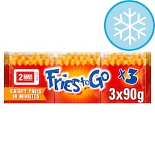 Fries To Go Microwave Crispy Fries in Minutes 3x90G