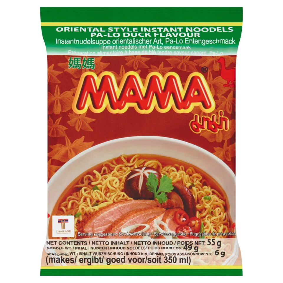 Mama Orientální instantní nudlová polévka s pa-lo kachní příchutí 55g