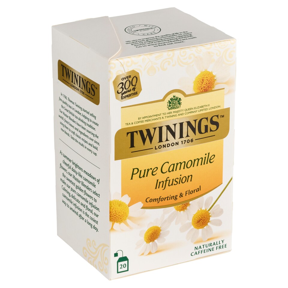 Obrázek 1 pro produkt Twinings Bylinný čaj heřmánkový 20 x 1g (20g)