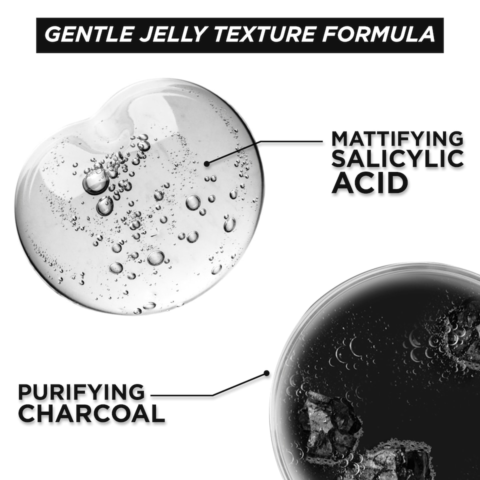 image 1 of Garnier Micellar Purifying Jelly Water With Charcoal 400Ml