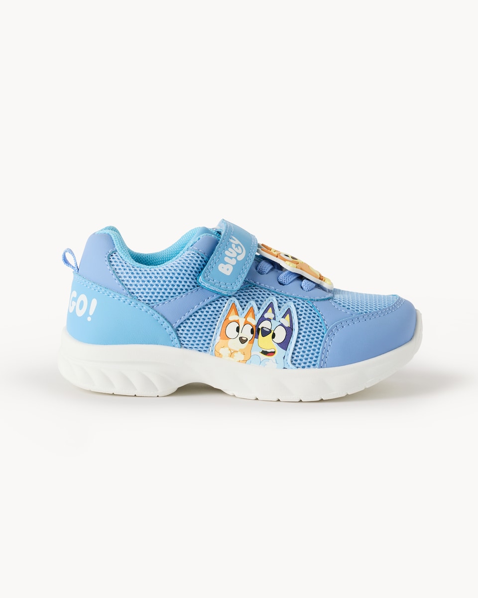 image 1 of Bluey Touch Strap Fastening Trainers in Blue