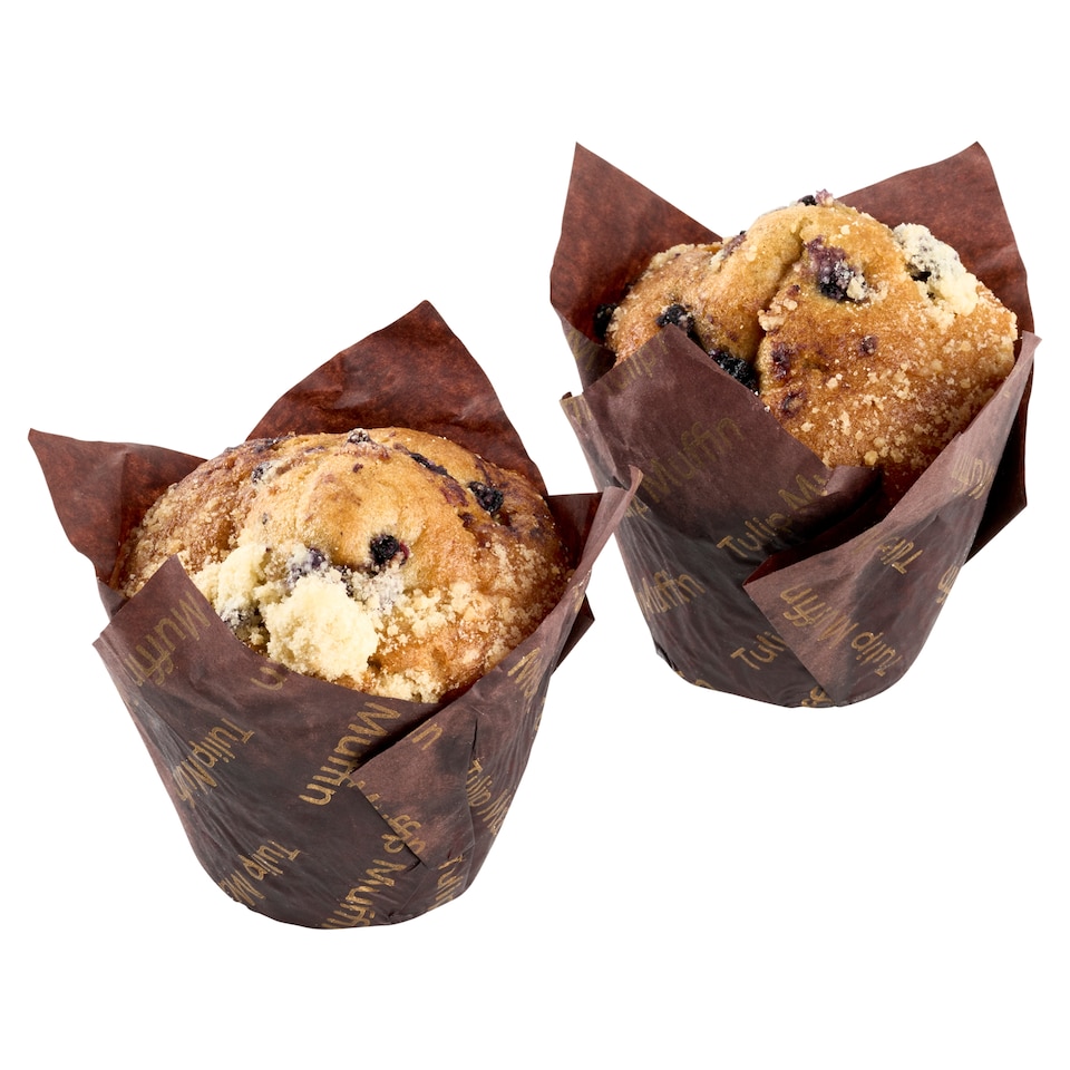 image 1 of Tesco Blueberry Muffin 100 g