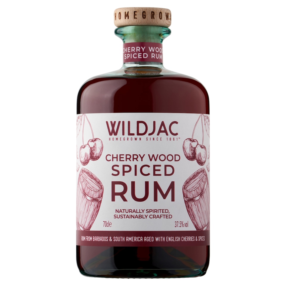 Wildjac Cherry Wood Spiced Rum 70cl