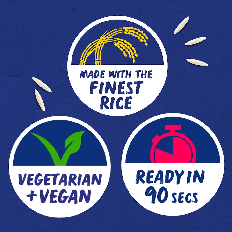 image 1 of Tilda Microwave Soy & Ginger Sticky grain Rice 250g