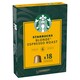 image 2 of Starbucks By Nespresso Blonde Espresso Roast Coffee Pods 18pk 94g