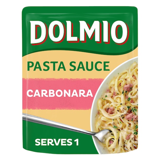 Dolmio Carbonara Pouch Pasta Sauce 150G Tesco Groceries