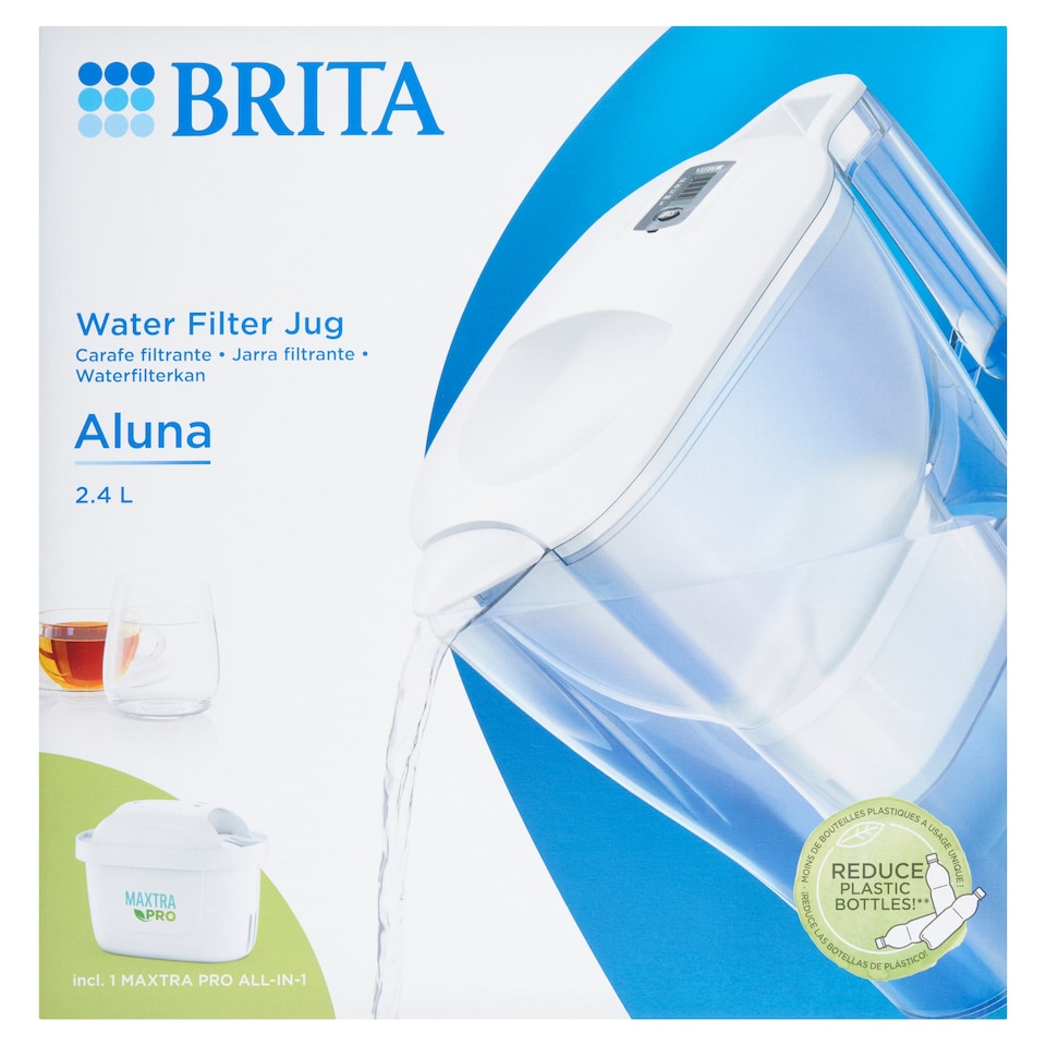 BRITA MAXTRA PRO ALUNA COOL WHITE JUG 2.4L