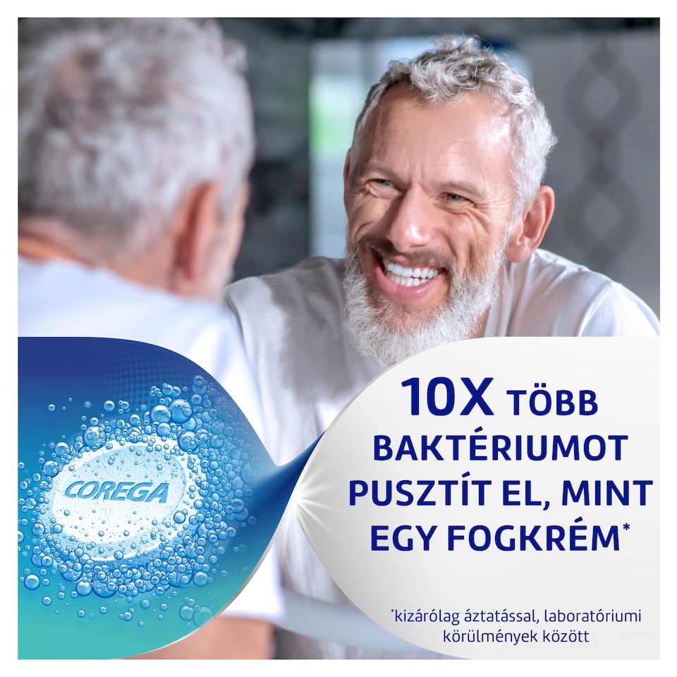 Corega Bio Formula műfogsortisztító tabletta 108 db  1. kép