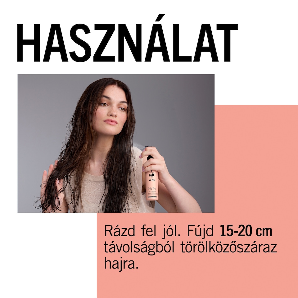 Taft X Gliss Hővédő spray 150 ml  1. kép