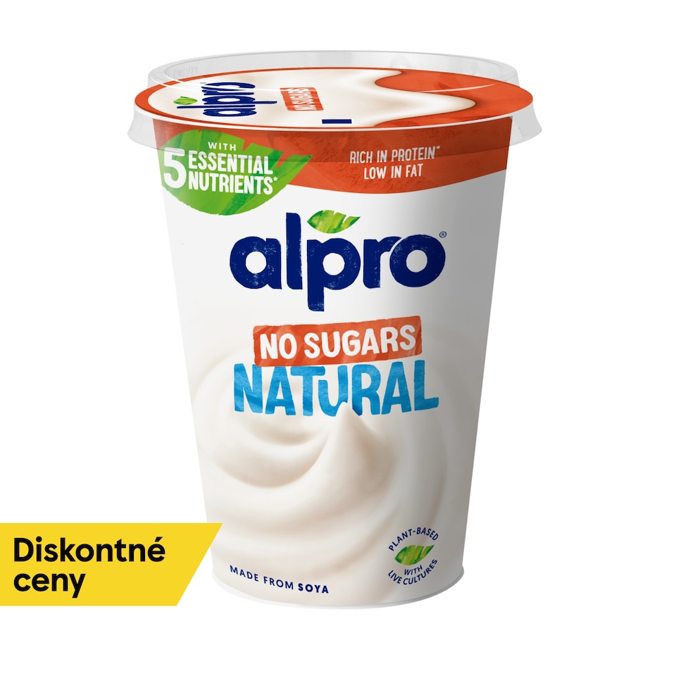 ALPRO White Soy Fermented Product with No Added Sugar 400g