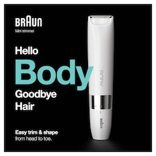 Braun Bs1000 Mini Electric Hair Trimmer