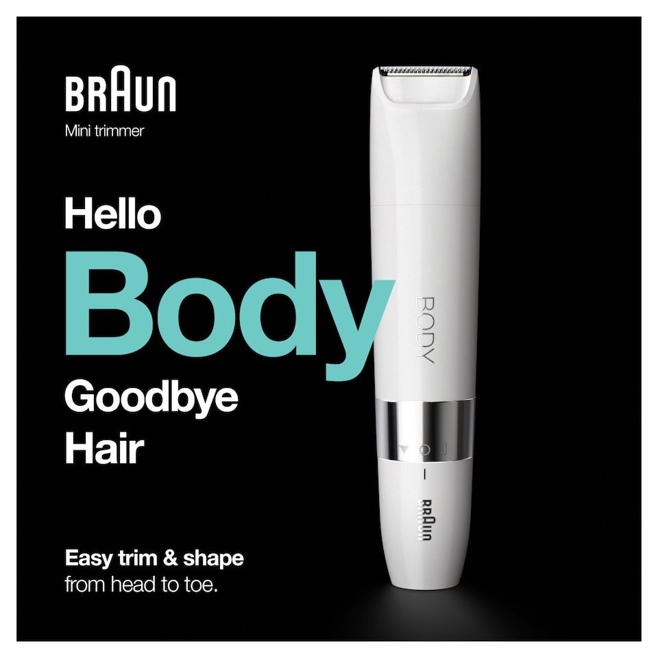 image 1 of Braun Bs1000 Mini Electric Hair Trimmer