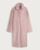 image 4 of F&F Zip Up Fleece Dressing Gown in Pink