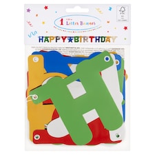 Decorata Party Happy Birthday papír felirat 1,56 m-es