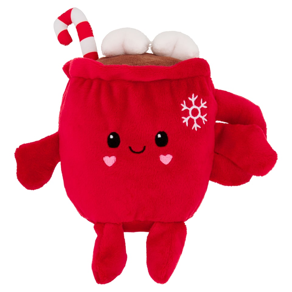 image 1 of Tesco Christmas Food Soft Plush Toy Gift Assorted