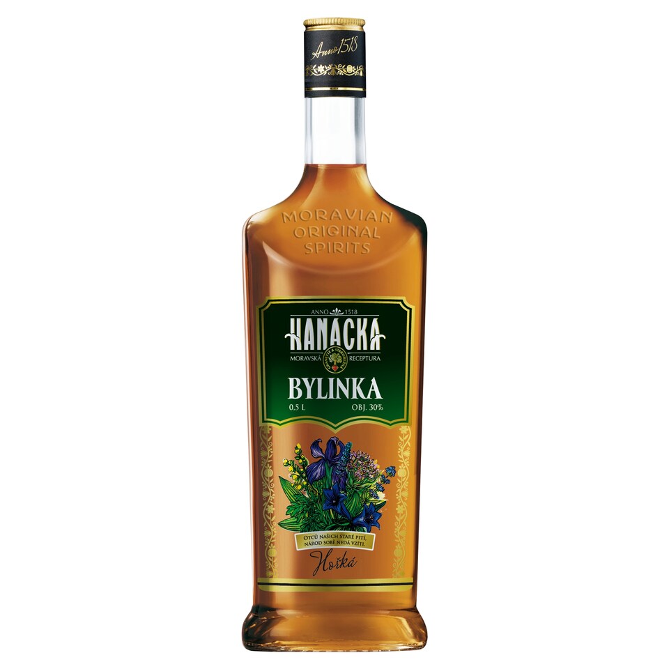 Hanácká Hořká bylinka 30% 0,5l