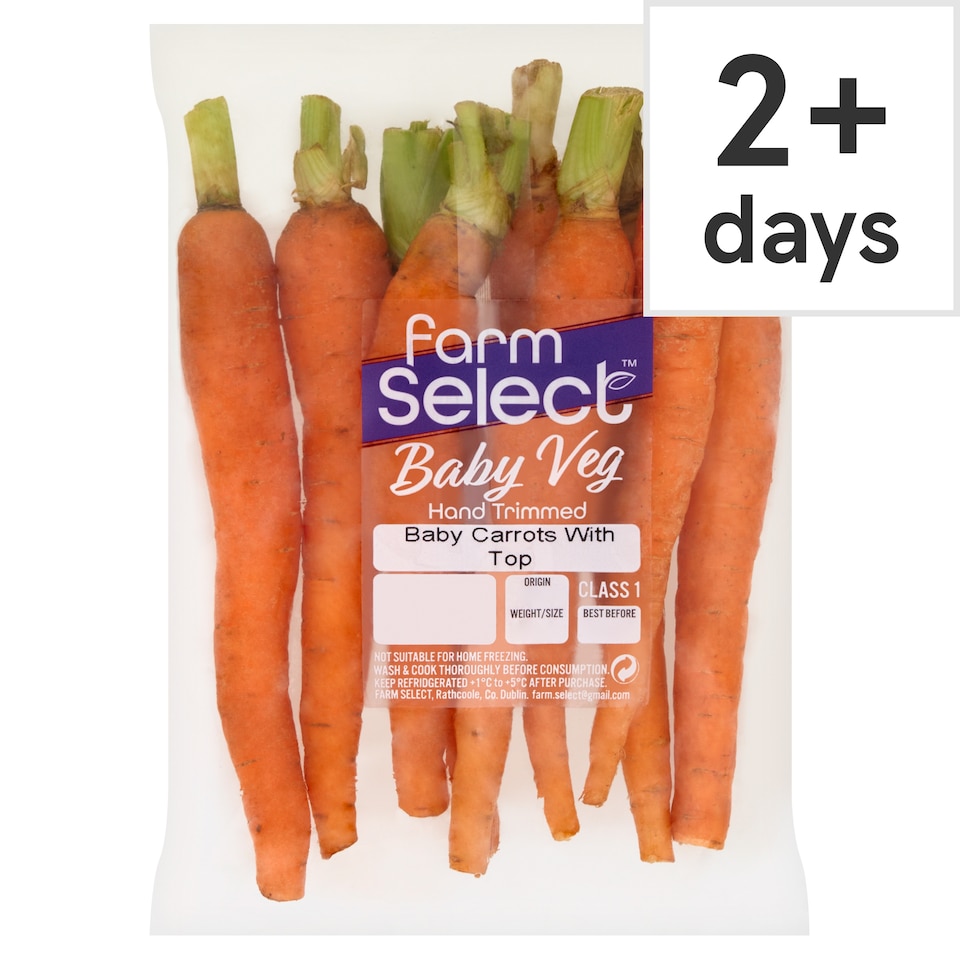 Farm Select Baby Carrots with Top 150g