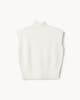 image 5 of The F&F Edit Knitted High Neck Sleeveless Jumper in Neutral
