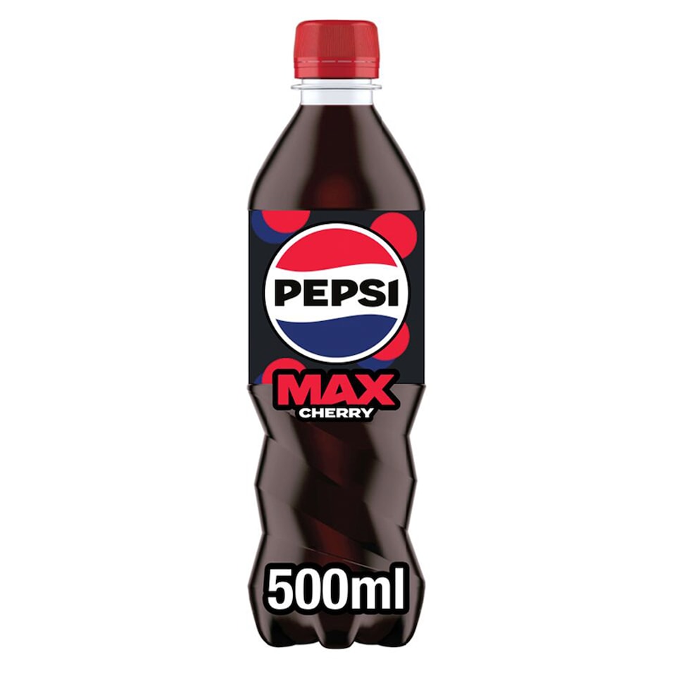 image 1 of Pepsi Max Cherry No Sugar Cola Bottle 500ml