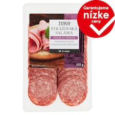Tesco Strážovská saláma 100 g