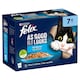 image 1 of Felix As Good As it Looks Senior 7+ Fish in Jelly Wet Cat Food 12x85g
