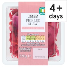 Tesco Pickled Vegetable Slaw 220G