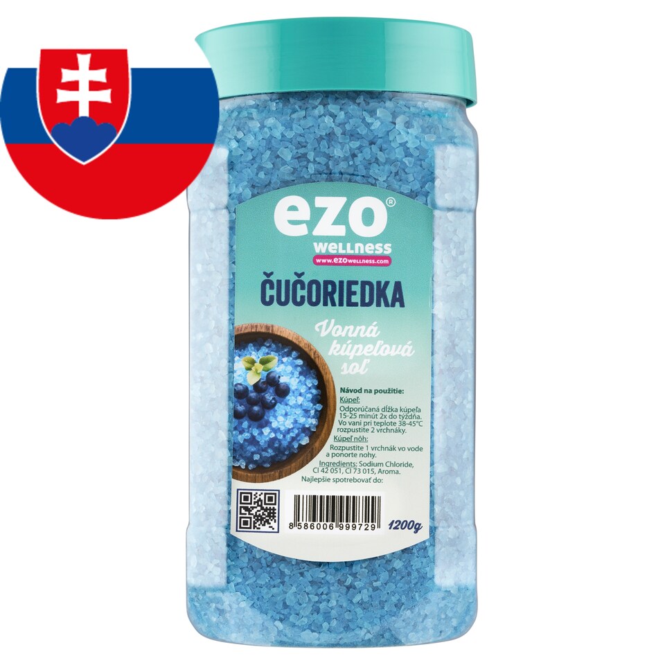 image 1 of Ezo Wellness Blueberry Scented Bath Salt 1200 g