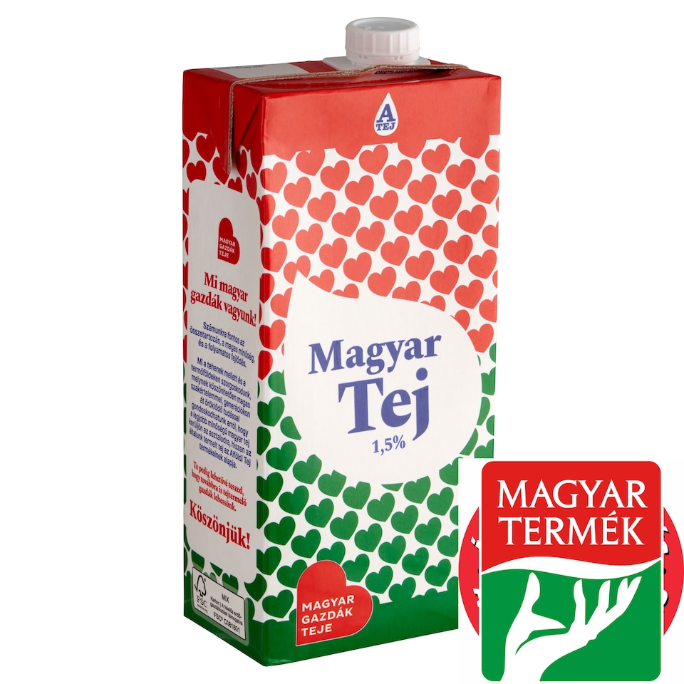 Magyar Tej UHT zsírszegény tej 1,5% 1 l