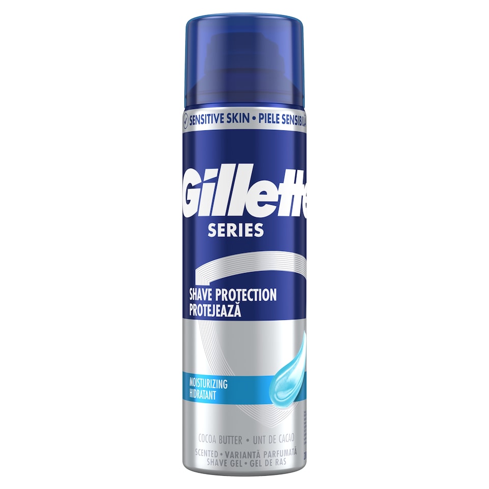 obrázok 1 z Gillette Series Hydratačný Gél Na Holenie S Kakaovým Maslom, 200ml
