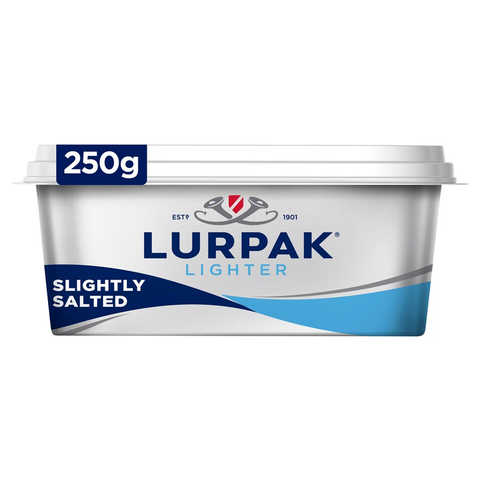 Lurpak Lighter Slightly Salted Spreadable 250G